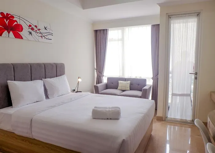 New Furnished Studio Menteng Park Apartment By Travelio